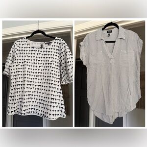2 Women’s Blouses Size Medium